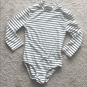 Shein mock turtleneck bodysuit